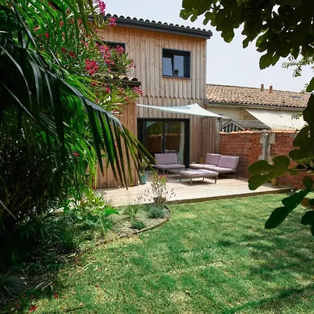 Tatil Evi Bright House With Terrace In Bordeaux